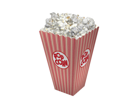 Popcorn collection Modèle 3D