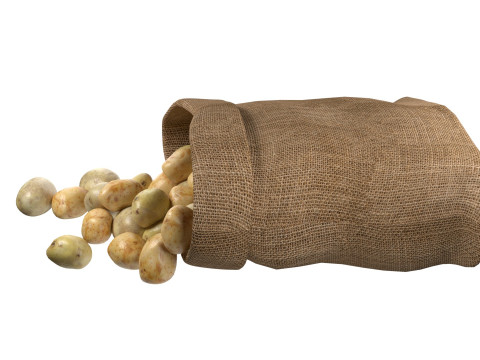 Potato sack Modelo 3D