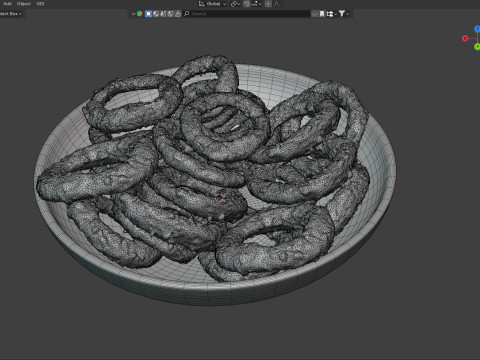 Ring Snack Modelo 3D