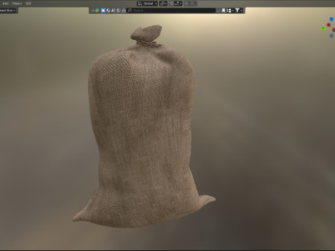 Sack 1 Modelo 3D