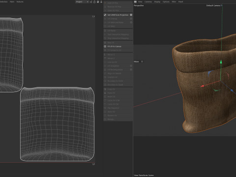 Sack 3 Model 3D