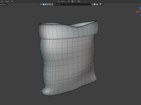 Sack 3 Model 3D