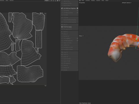 Shrimp food Modelo 3D