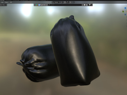 Stuff sack 3D Model