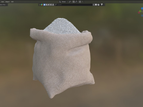 Sugar sack 3D Model