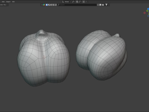 Garbanzo beans 3D Model