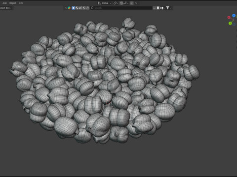 Garbanzo chickpea bowl Modelo 3D
