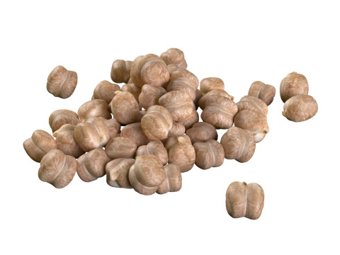 Garbanzo chickpea pile 3D Модель