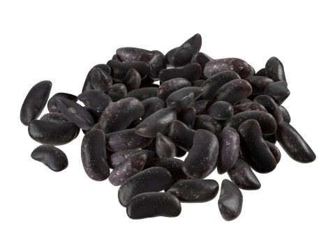 Black kidney beans pile 3D Модель