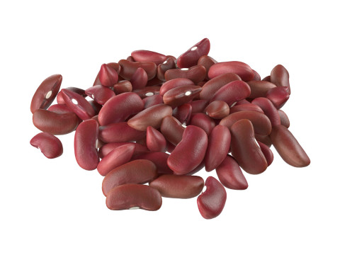 Kidney bean red pile 3D Модель