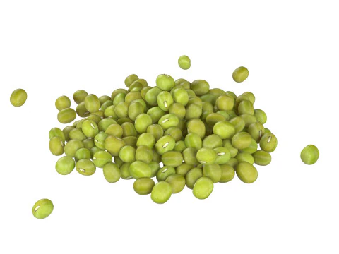 Pilha de feij&atilde;o mungo Modelo 3D