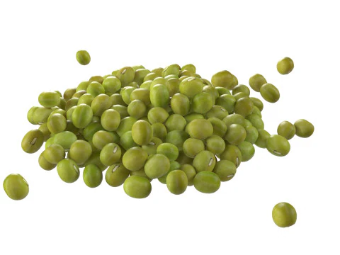 Pilha de feij&atilde;o mungo Modelo 3D