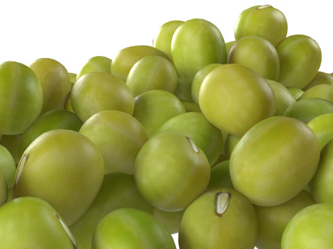 Mung bean pile Modelo 3D