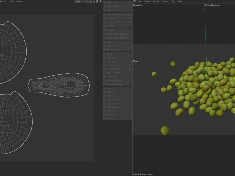 Mung bean pile Modelo 3D