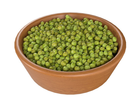 Mung beans bowl 3D मॉडल