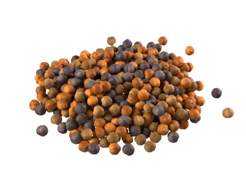 Pilha de sementes de mostarda Modelo 3D