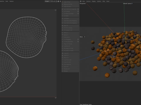 Mustard seed pile 3D-Modell