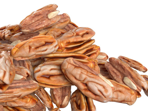 Pecan nut pile Modelo 3D