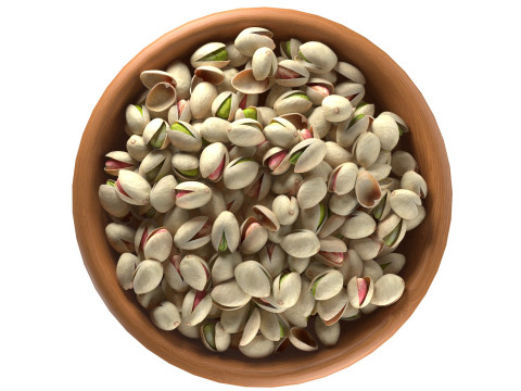 Pistachio Shell Bowl Modelo 3D