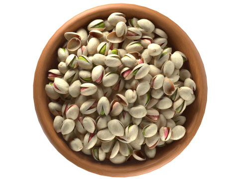 Tigela de casca de pistache Modelo 3D