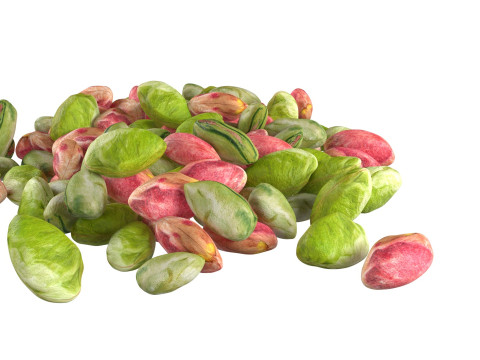 Pistachio Kernel pile 3D 模型