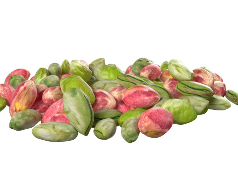 Pistachio Kernel pile 3D 模型