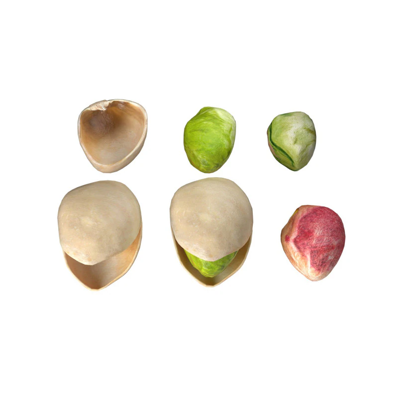 Pistachio set 3D Model .c4d .max .obj .3ds .fbx .stl .blend