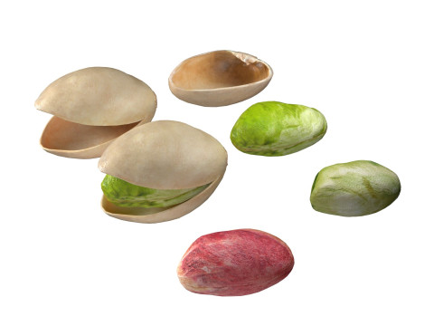 Pistachio set Modelo 3D