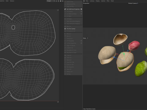 Pistachio set Modelo 3D