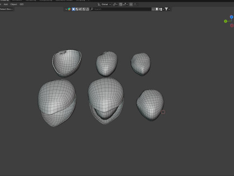 Pistachio set Modelo 3D