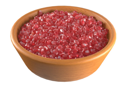 Pomegranate seed Bowl 3D Model