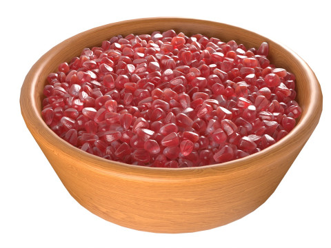 Pomegranate seed Bowl 3D Model