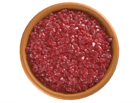Pomegranate seed Bowl 3D Model