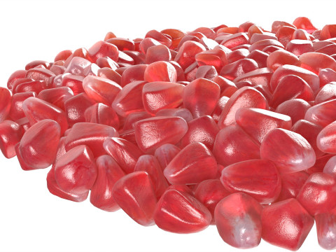 Pomegranate seed Bowl 3D Model