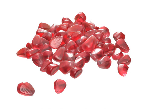 Pomegranate seed pile 3D मॉडल