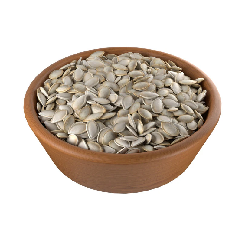 Pumpkin seed bowl 3D Model .c4d .max .obj .3ds .fbx .stl .blend 