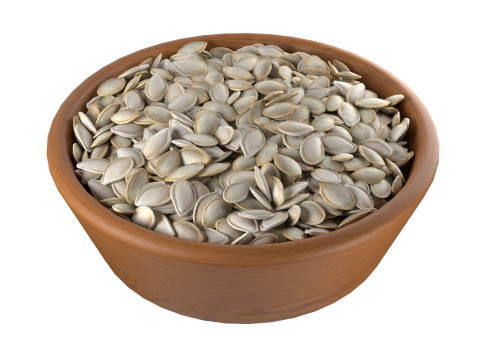 Pumpkin seed bowl 3D मॉडल