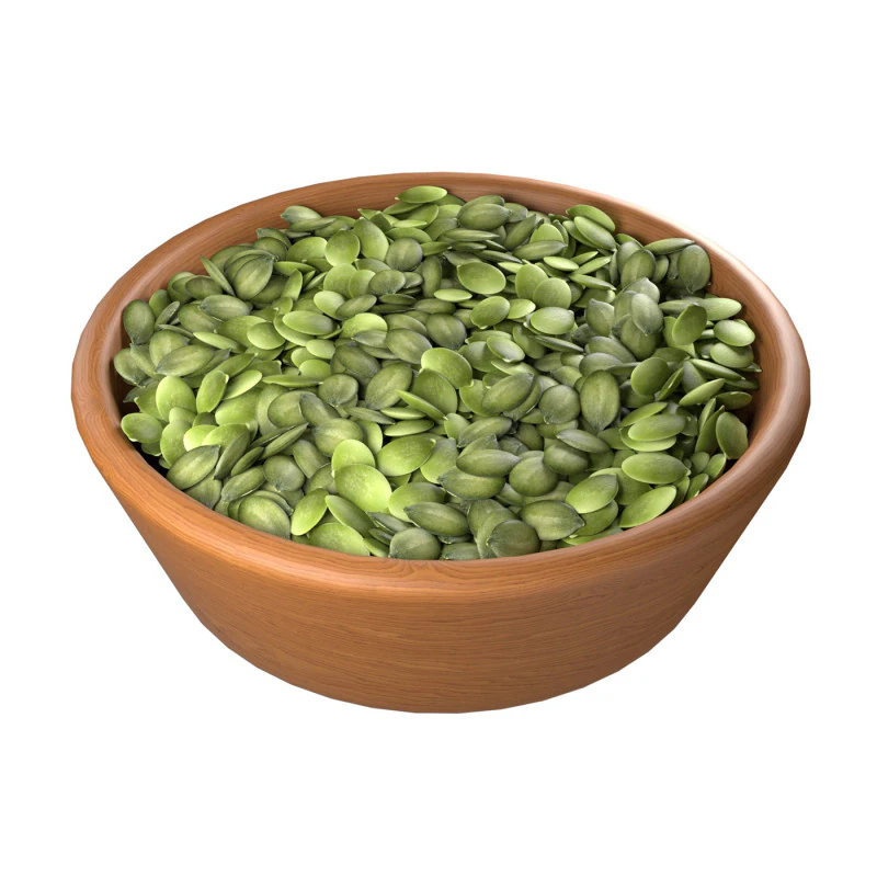 Pumpkin Seeds peeled 3D Model .c4d .max .obj .3ds .fbx .stl .blend 