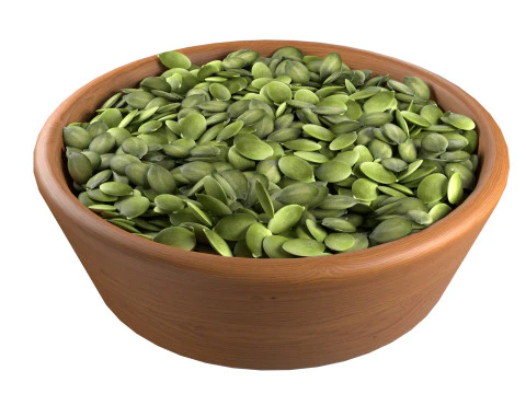 Pumpkin Seeds peeled 3D Model