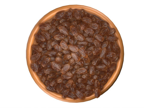 Orange raisins bowl 3D-Modell