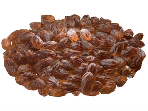 Orange raisins bowl 3D-Modell