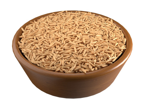 Dry Rice grain bowl Modelo 3D