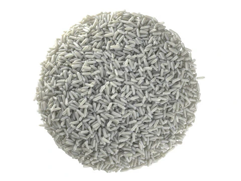 Raw white rice bowl 3D Model