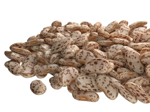 Roman beans pile 3D Модель