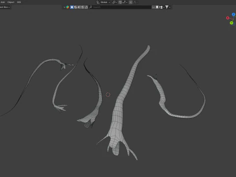 A&ccedil;afr&atilde;o Modelo 3D