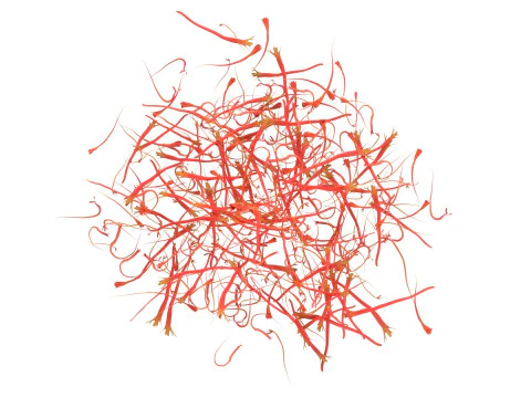 Pila de azafr&aacute;n Modelo 3D