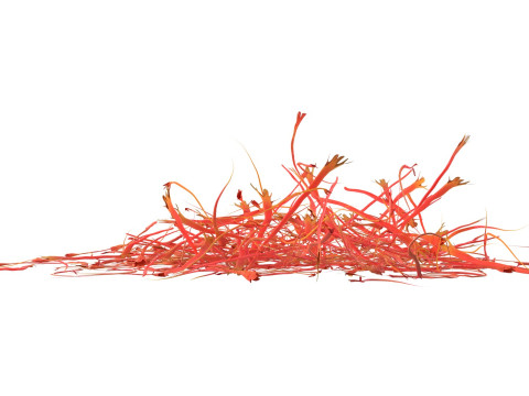 Saffron pile 3D Model