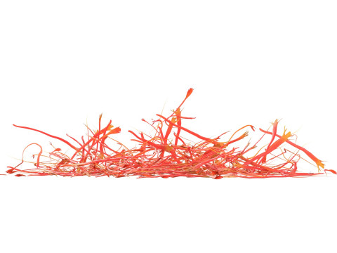 Saffron pile 3D Model