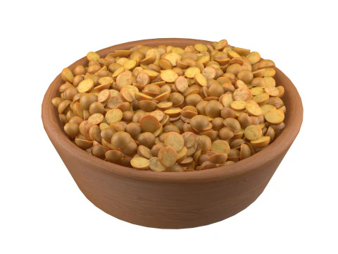 Dzielona miska na fasolę Mung Model 3D