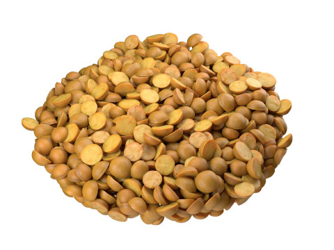 Split Mung beans bowl 3Dモデル